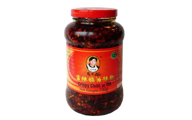 Lao Gan Ma Chili Olie Crispy Chili 670 G. - Olie