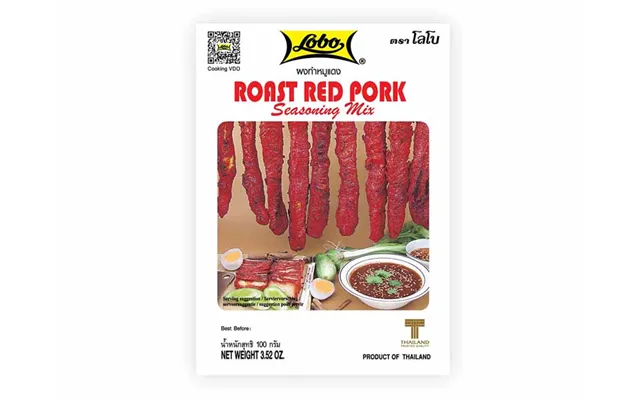 Lobo Roast Red Pork Seasoning Mix Char Siu 100g. - Krydderiblandinger