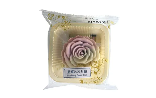 Månekage Mooncake Snow Skin Blueberry 45 G. - Black Friday