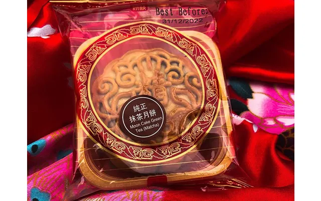 Månekager Mooncake Green Tea 100 G. - Black Friday