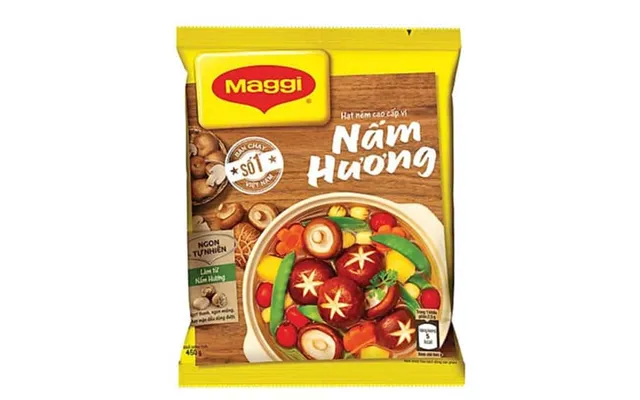 Maggi Mushroom Seasoning Powder 450 G. Vegetarisk Svampebouillon - Krydderiblandinger