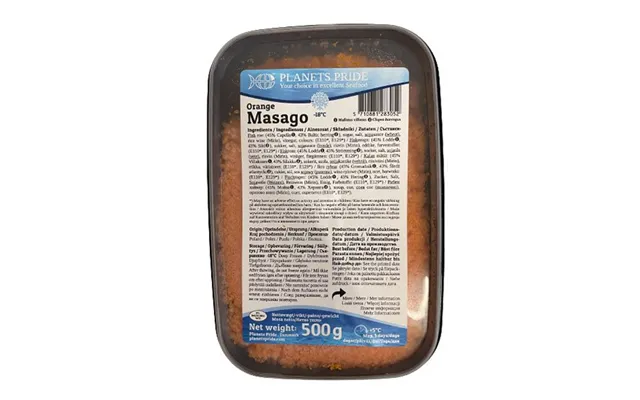 Masago Orange 500 G. - Fisk Og Skaldyr