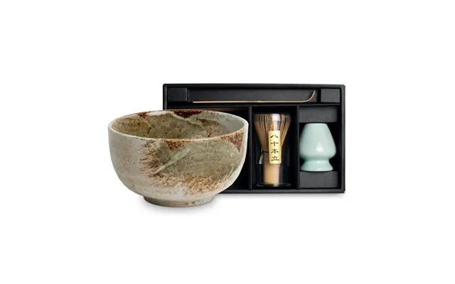 Matcha Bowl Sæt Hikari Xl - Gavesæt Og Æsker