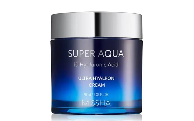 Missha Super Aqua Ultra Hyalron Cream 70 Ml. - Ansigtscreme Moisturizer