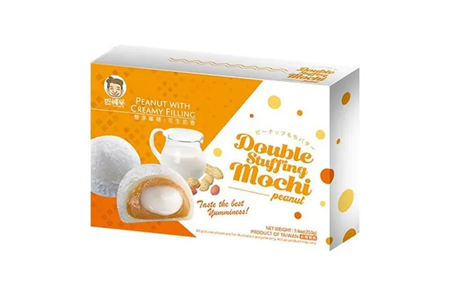 Mochi Double Stuffing Peanut 210 G. - Stop Madspild
