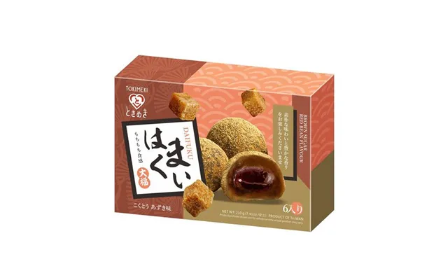 Mochi Tokimeki Daifuku Black Sugar Red Bean 210 G. - Mochi