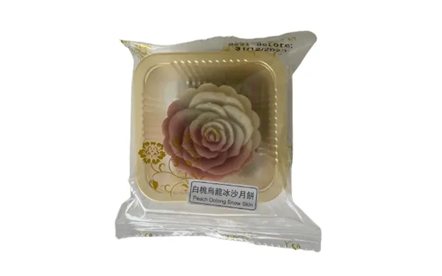 Mooncake Snow Skin Peach Oolong 45 G. - Månekager