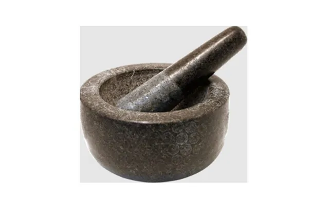 Morter Med Støder Mortar With Pestle 14 Cm. - Køkkenknive Og Redskaber