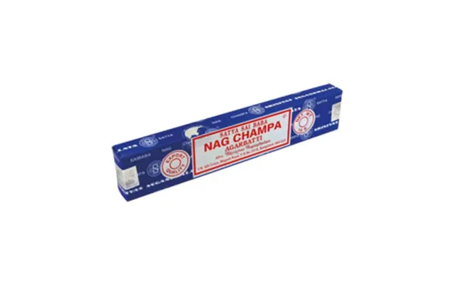 Nag Champa Røgelsespinde Agarbatti Original Indisk Duft - Dekoration