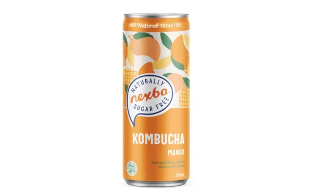 Nexba Kombucha Mango 300 Ml. - Sodavand