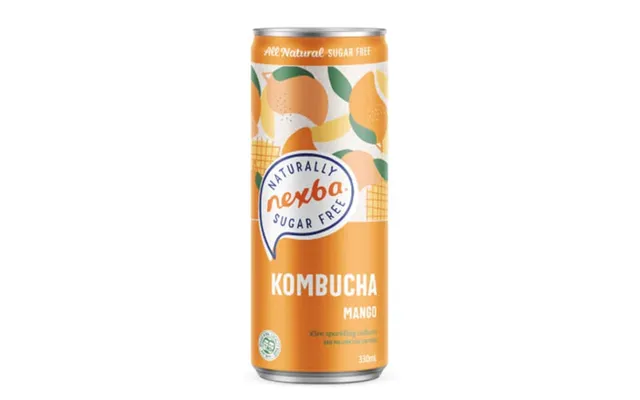 Nexba Kombucha Mango 300 Ml. - Sodavand