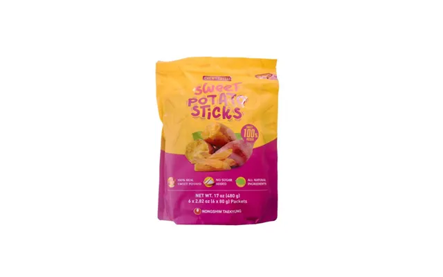 Nongshim Dried Sweet Potato Sticks 6x80 G. - Tørret Frugt