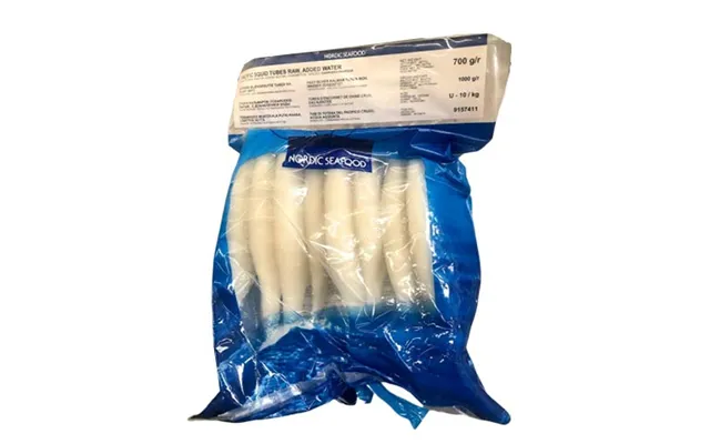 Nordic Seafood Blækspruttetuber Rå U 10 700 G. - Fisk Og Skaldyr