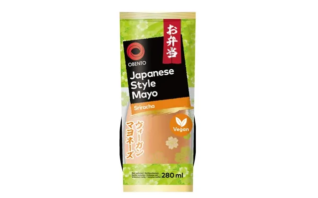 Obento Japanese Style Vegan Sriracha Mayo 280 Ml. - Sushi Mayonnaise