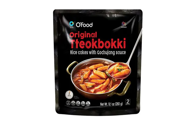 O'food Topokki With Gochujang Sauce 260 G. - Riskager Tteokbokki