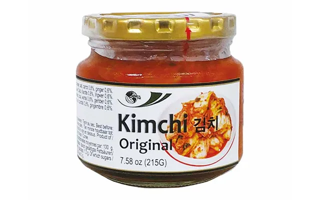 Original Kimchi På Glas 200 G. - Grønt Og Frugt På Glas Og Dåse