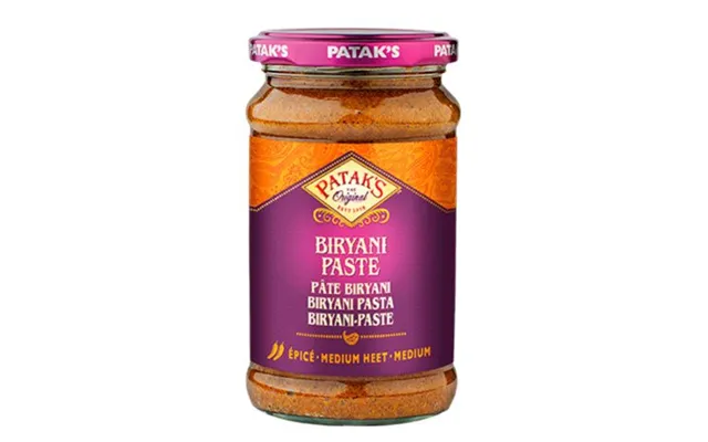 Pataks Biryani Curry Paste 283 G. - Paste Og Pasta