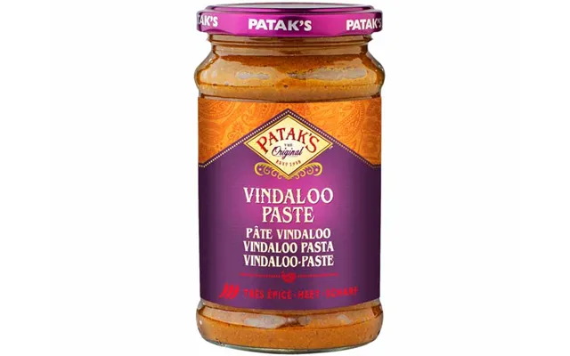 Pataks Vindaloo Karry Pasta 283 G - Paste Og Pasta