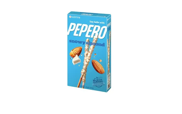 Pepero Snowy Almond 32 G. - Kiks Og Kager
