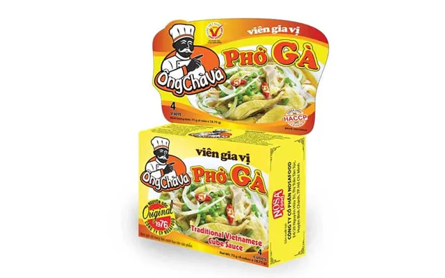 Pho Ga Ongchava Suppebouillon 12x75 G. - Suppe Og Baser