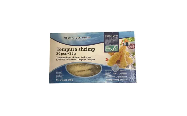 Planets Pride Tempura Rejer Asc 24x35 G. - Fisk Og Skaldyr