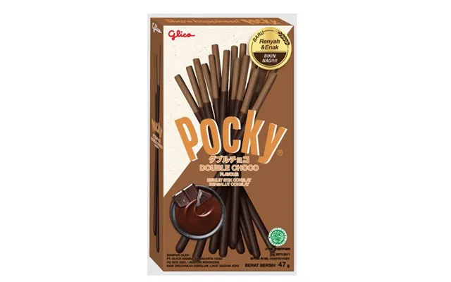 Pocky Biscuits Double Chocolate Flavour 47 G. - Kiks Og Kager