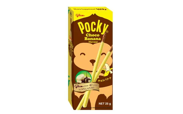 Pocky Choco Banana Flavour 25 G. - Kiks Og Kager
