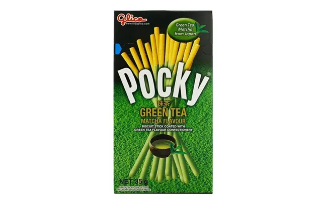Pocky Matcha Green Tea Flavour 39 G. - Kiks Og Kager