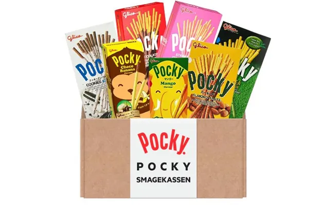 Pocky Sticks Smagekassen - 7 Favoritter