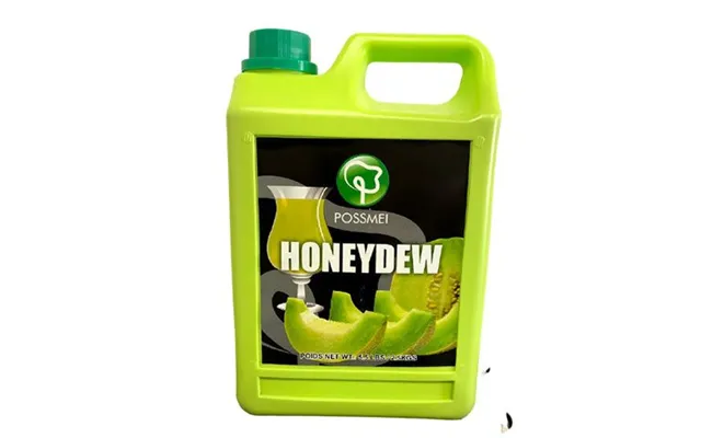 Possmei Frugtsirup Til Bubble Tea Med Honningmelon Smag 2,5 Liter Stop Madspild - Frugtsirup