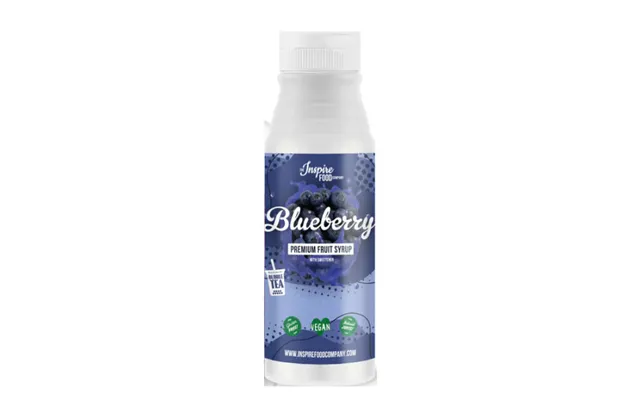 Premium Blueberry Fruit Syrup 300 Ml. - Frugtsirup