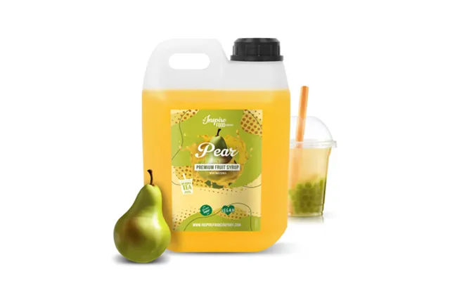 Premium Pear Fruit Syrup 2 L. - Frugtsirup