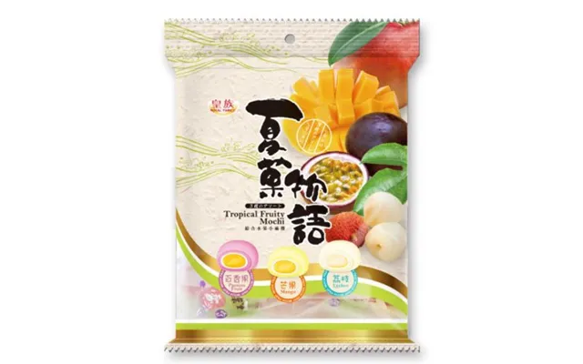 Q Tropical Fruity Mini Mochi 120 G. - Mochi