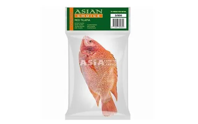Rød Tilapia Fisk Ca. 800 G. - Fisk Og Skaldyr
