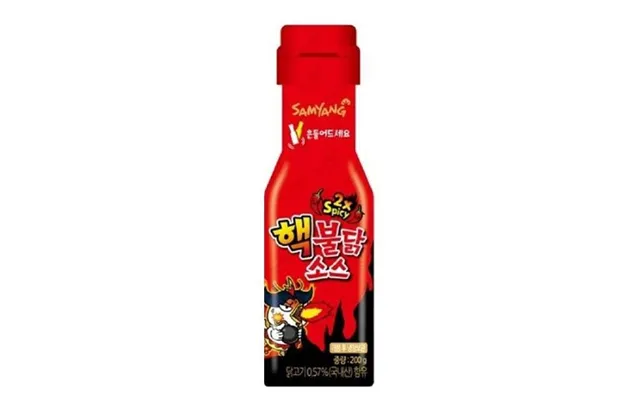 Samyang Haek Buldak Sauce 2xspicy 165ml - Sriracha Chilisauce Og Andre Chili Saucer