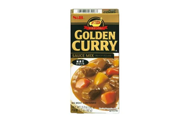 S&b Golden Curry Sauce Mix Hot 92 G. - Paste Og Pasta