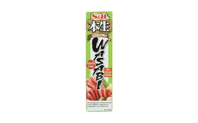 S&b Wasabi Paste Premium 43 G. - Wasabi Paste Og Pasta