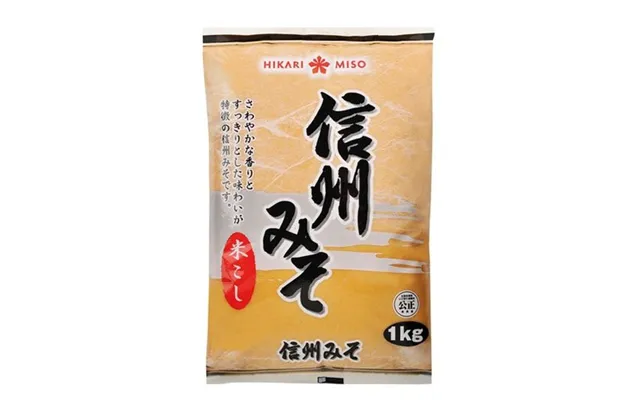 Shinsu Hvid Miso Hikari 1 Kg. - Miso Paste Misu Pasta