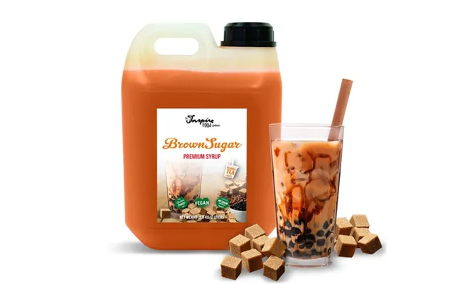Sirup Til Bubble Tea Med Brown Sugar 2 Liter - Frugtsirup