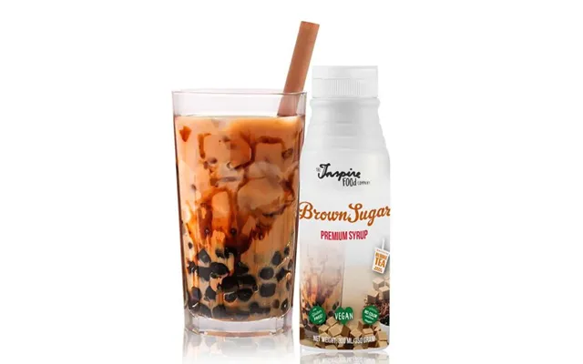 Sirup Til Bubble Tea Med Brown Sugar 300 Ml. - Frugtsirup