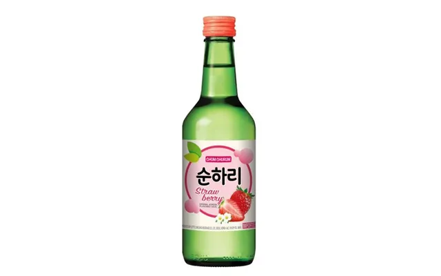 Soju Strawberry Chum Churum 12% 360 Ml. - Spiritus, Vin & Sake