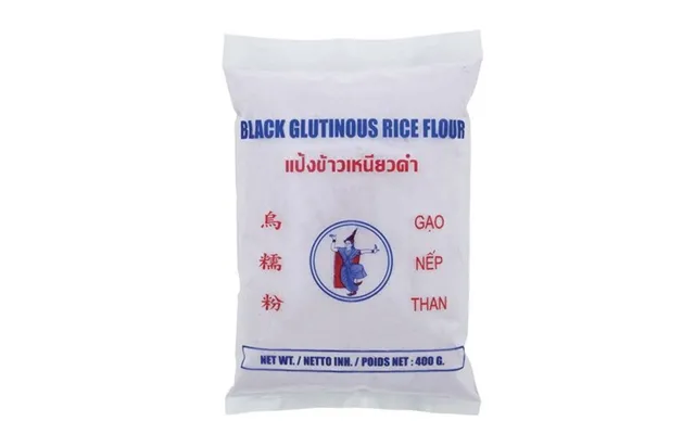 Sort Klisterrismel Black Glutinous Rice Flour 400 G. - Mel