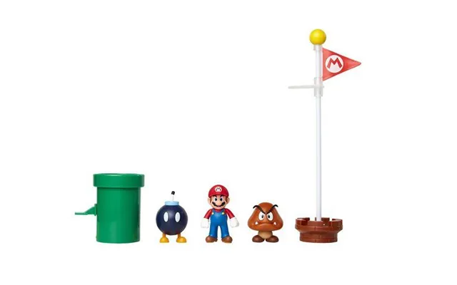Super Mario - Acorn Plains Diorama Set