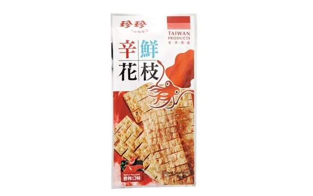 Super Seafood Snack Spicy Jane Jane 28 G. - Fiskesnacks