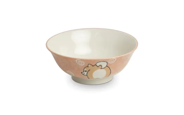 Suppeskål Shiba Mønster Rød Ø19 Cm. - Service