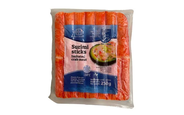 Surimi Sticks 7 Cm. 100 G. - Fisk Og Skaldyr