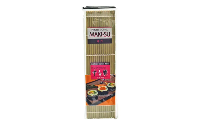 Sushi Måtte I Bambus Flad Luxus - Sushiudstyr