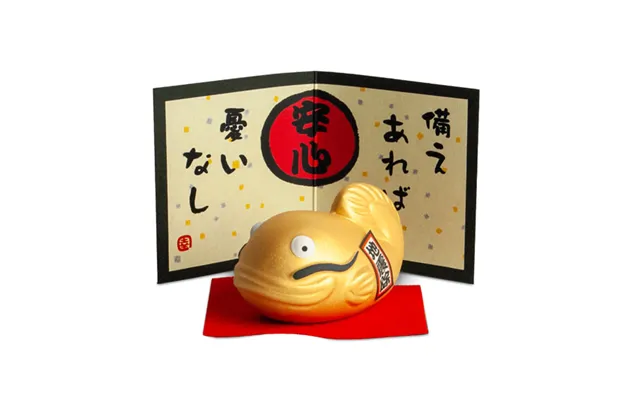 Tadpole Lucky Charm Gold 5cm - Figurer