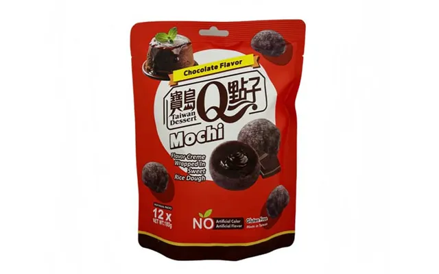 Taiwan Dessert Mochi Chocolate Flavour 180 G. - Mochi
