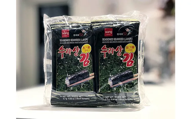 Tang Snack Seasonen Seaweed Wang Korea 8x2,3 G. - Nori Tang